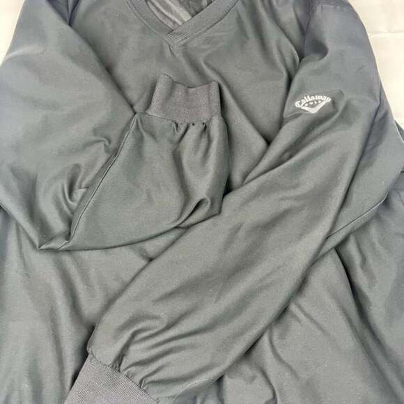 Callaway Golf Sport Outerwear Shirt Size XL Black Brushed Microfiber Jacket - Picture 1 of 13